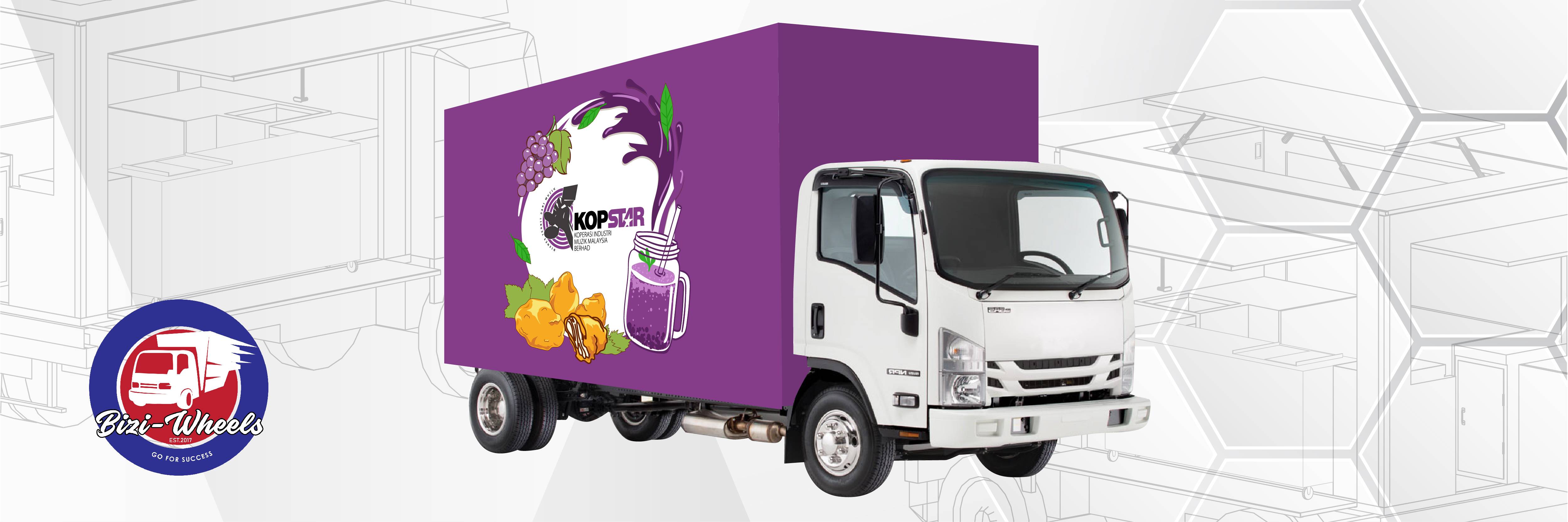 Mobile Food Truck Malaysia - Design 2