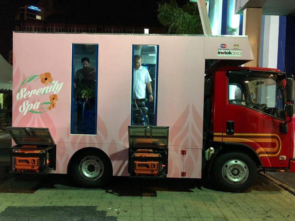 Demo Mobile Spa Business Truck Malaysia ‌ ‌